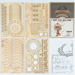 Hot Air Balloon Scale Model - Lionbebe-baby